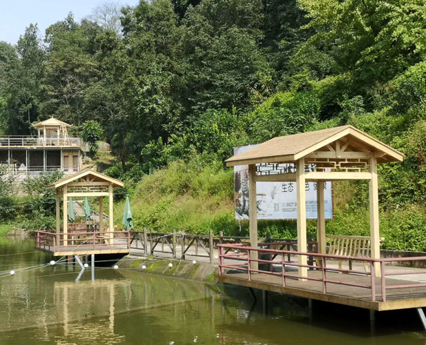 云篆山互鵬生態(tài)園釣魚(yú)亭項(xiàng)目